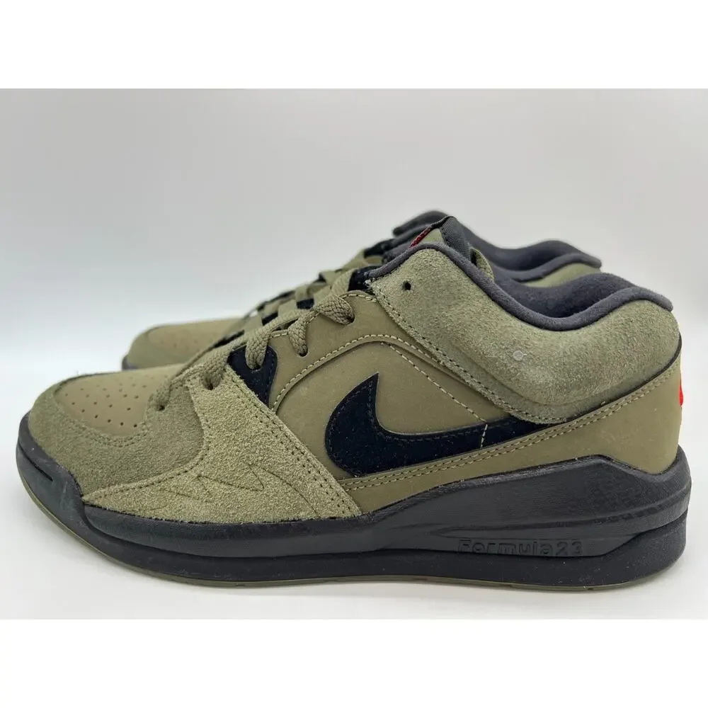 Jordan Stadium 90 Medium Olive Sneakers HF5258-201 Men's Size 8 New
